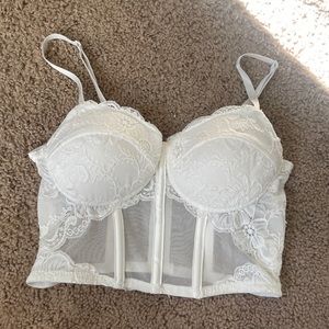 White Corset Top